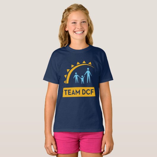 Team DCF Girls T-Shirt (Voorkant volledig)