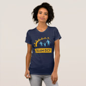 Team DCF T-Shirt voor vrouwen (Voorkant volledig)