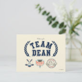Team Dean Gilmore Girls Design Briefkaart (Staand voorkant)