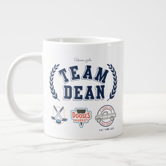 Team Dean Gilmore Girls Design Grote Koffiekop (Links)