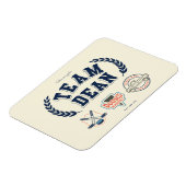 Team Dean Gilmore Girls Design Magneet (Linkerzijde)