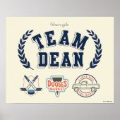 Team Dean Gilmore Girls Design Poster (Voorkant)