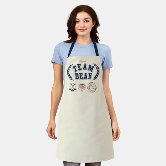 Team Dean Gilmore Girls Design Schort (Gedragen)