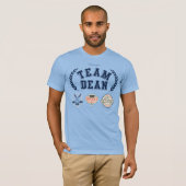 Team Dean Gilmore Girls Design T-shirt (Voorkant volledig)