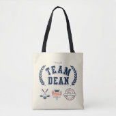 Team Dean Gilmore Girls Design Tote Bag (Voorkant)