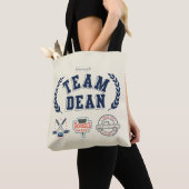 Team Dean Gilmore Girls-ontwerp Tote Bag (Dichtbij)