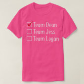 Team Dean T-shirt (Design voorkant)