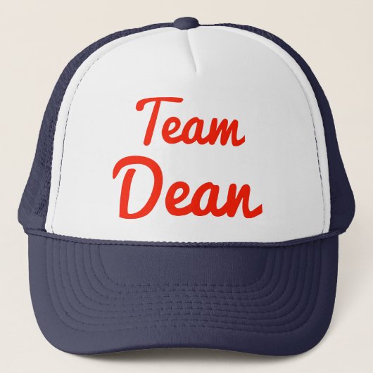 Team Dean Trucker Pet (Voorkant)