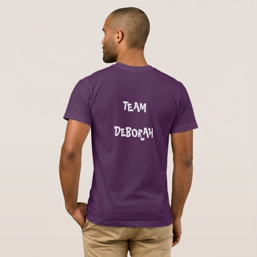 team Deborah T-Shirt (Achterkant volledig)