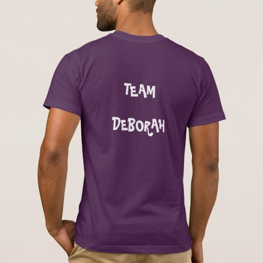 team Deborah T-Shirt (Achterkant)