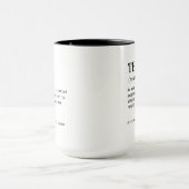Team Definitie Mok Custom Team Waarderingsgeschenk (Midden)