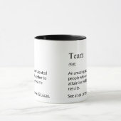 Team Definition Verbazingwekkende collega's Mok (Midden)