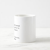 Team Definition werknemer waardering Custom Magische Mok (Center)