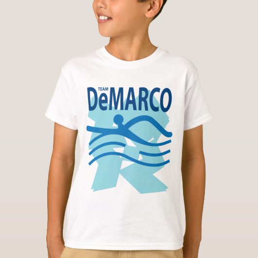 Team DeMarco White T-Shirt (Voorkant)