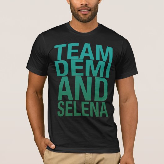 Team Demi en Selena T-shirt (Voorkant)