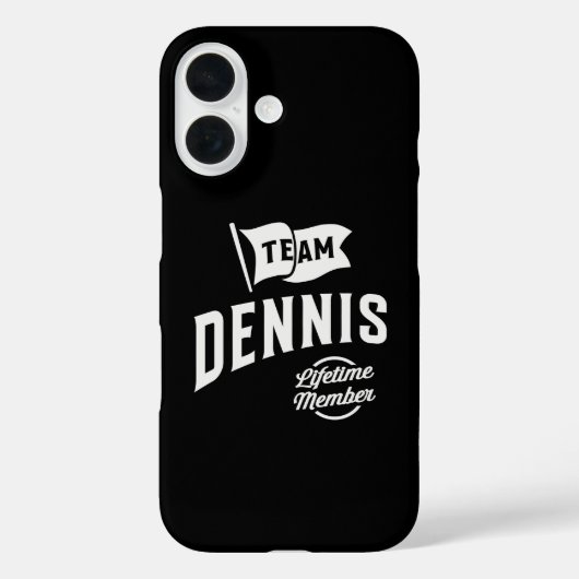 Team Dennis Lifetime Lid Case-Mate iPhone Case (Achterkant)