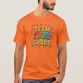 Team derde graad t-shirt (Voorkant)