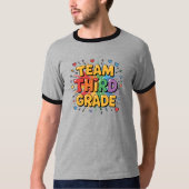 Team derde graad t-shirt (Voorkant)