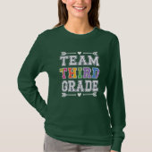 Team derde graad t-shirt (Voorkant)