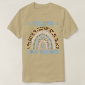 Team derde graad terug naar school leraar student  t-shirt (Design voorkant)