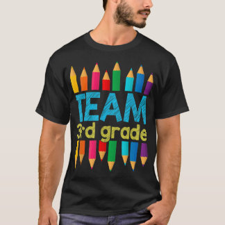 Team Derde Klas Terug naar School 3e klas leraar T-shirt