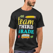 team derde rang t-shirt (Voorkant)