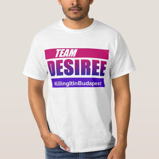 Team Desiree T-shirt (Voorkant)