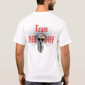 Team DILLIGAF - Road Hard - Gepersonaliseerd T-shirt (Achterkant)