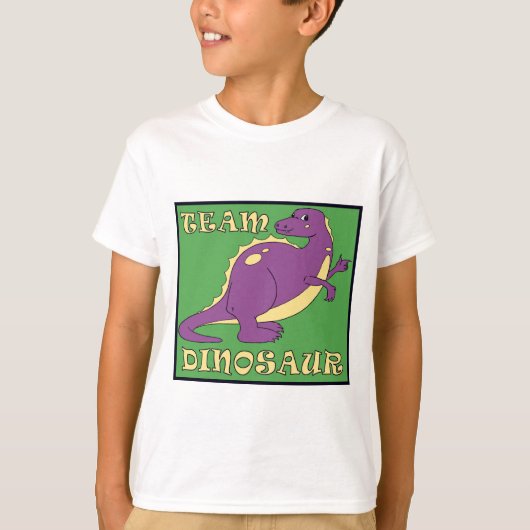 Team Dinosaur kids T-shirt (Voorkant)