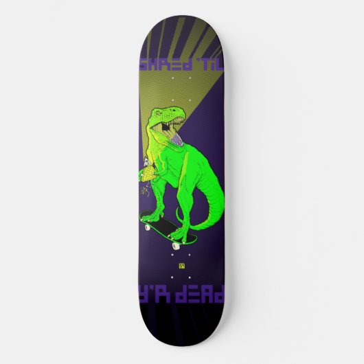 Team Dinosaur Persoonlijk Skateboard (Voorkant)