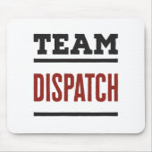 Team Dispatch 911 Emergency Dispatcher Muismat (Voorkant)