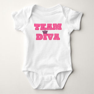 Team Diva Baby T-shirt