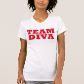 "TEAM DIVA" / exclusieve Sorority! T-shirt (Voorkant)