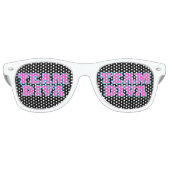 Team Diva Retro Zonnebril (Voorkant)