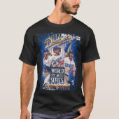 Team Dǫ Dgers 2020 World Series Champiöns T-shirt (Voorkant)