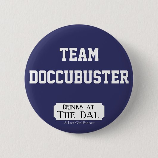 Team Doccubuster Ronde Button 5,7 Cm (Voorkant)