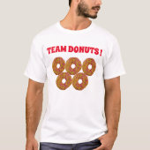 Team donuts T-Shirt (Voorkant)