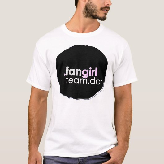 team.dot fangirl t-shirt (Voorkant)