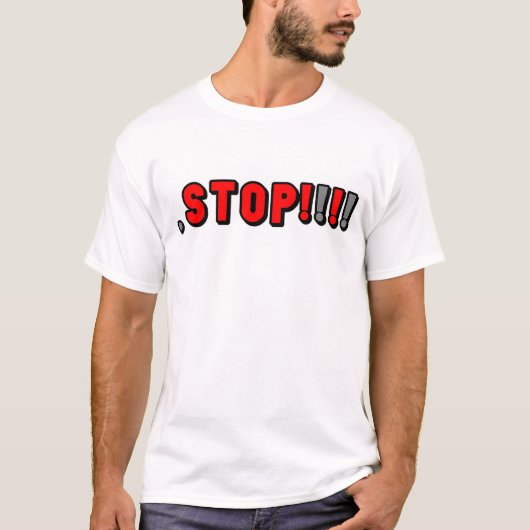 team.dot STOP GO T-shirt (Voorkant)