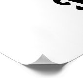 Team Double (Backgammon Doubling Cube) Poster (Hoek)