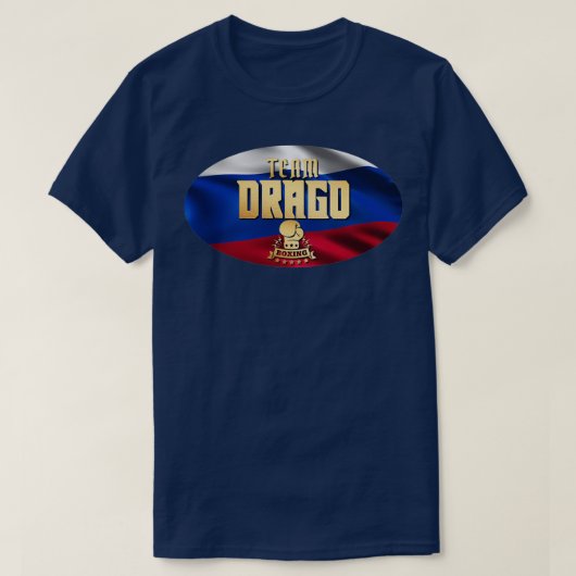 Team Drago Boxing T-shirt (Design voorkant)