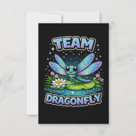 Team Dragonfly Bedankkaart