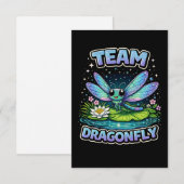 Team Dragonfly Bedankkaart (Voorkant / Achterkant)