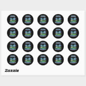 Team Dragonfly Ronde Sticker (Vel)