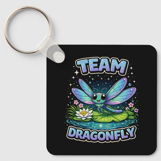 Team Dragonfly Sleutelhanger (Voorkant)