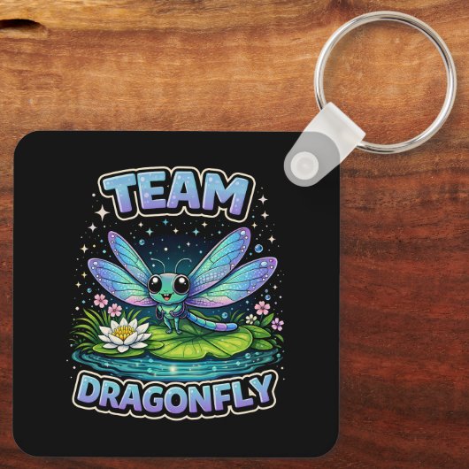Team Dragonfly Sleutelhanger (Achterkant)