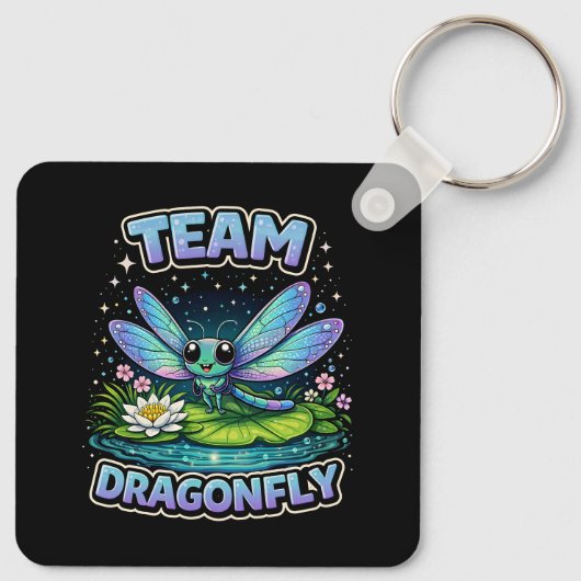 Team Dragonfly Sleutelhanger (Achterkant)