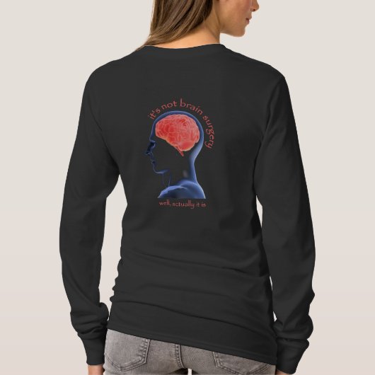 Team Drake Brain Chirurgie T-shirt (Achterkant)