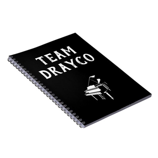 Team Drayco Spiral Bound Notitieboek (Rechterzijde)