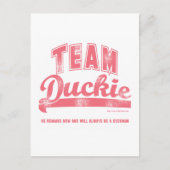 Team Duckie Briefkaart (Voorkant)